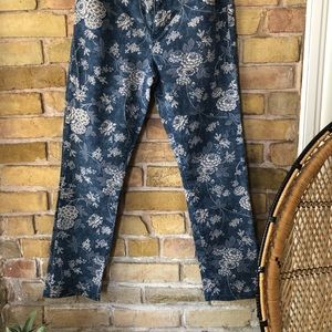 Ralph Lauren floral jeans